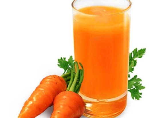 Фреш морковный со сливками